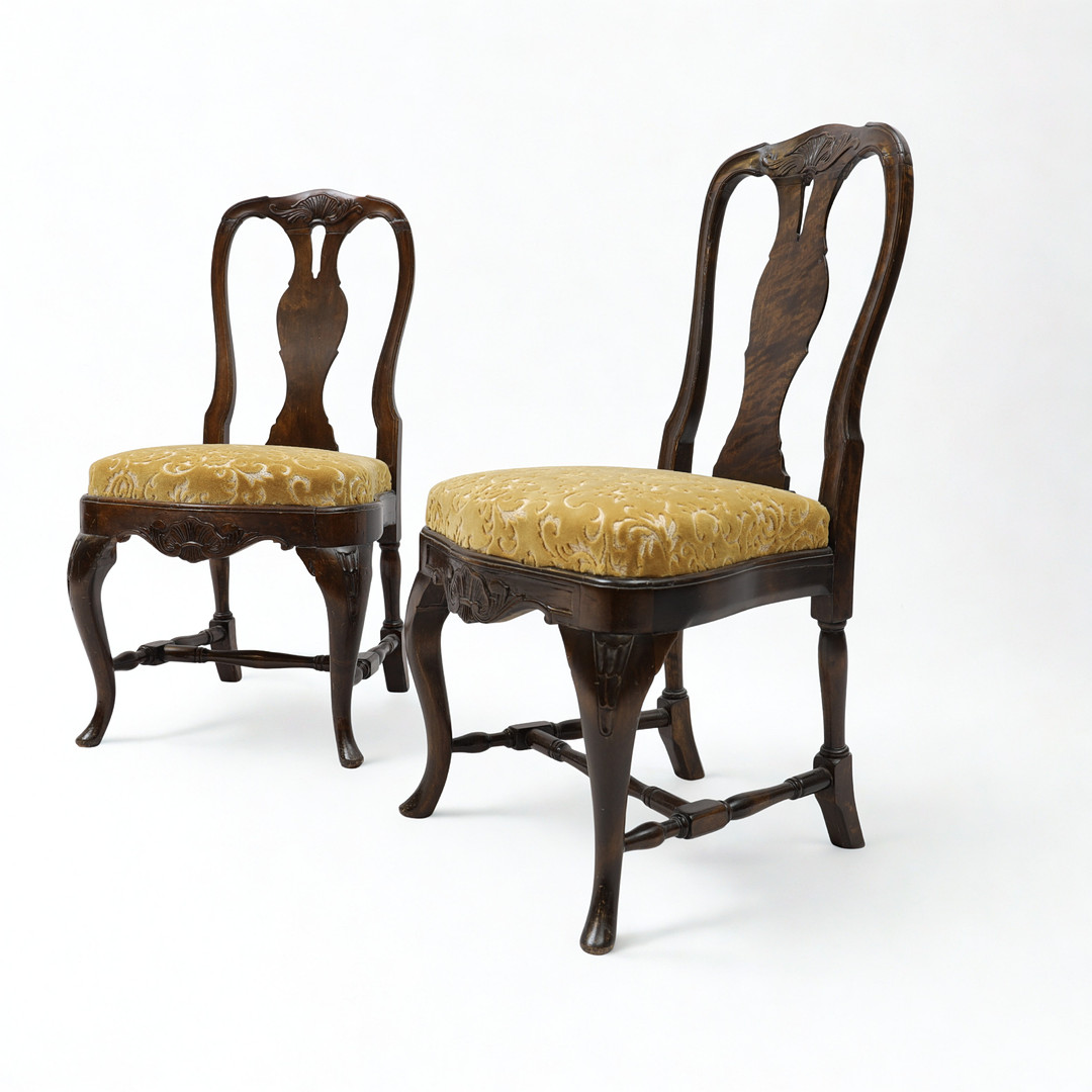 STOLAR, ett par, Rokokostil, 1900-tal första del.