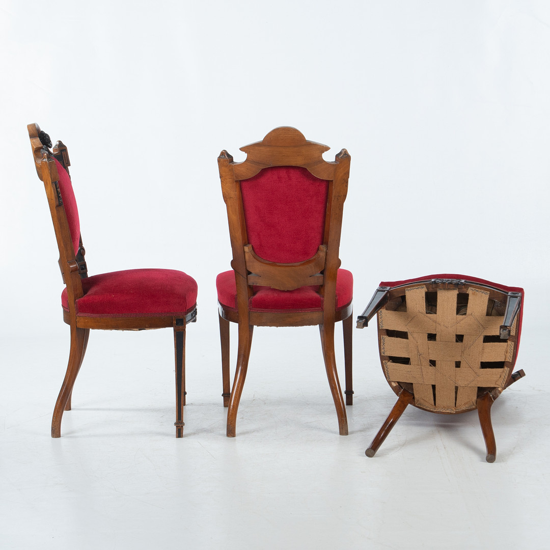 STOLAR, 4 st, nyrenässans, 1800-talets sista fjärdedel.