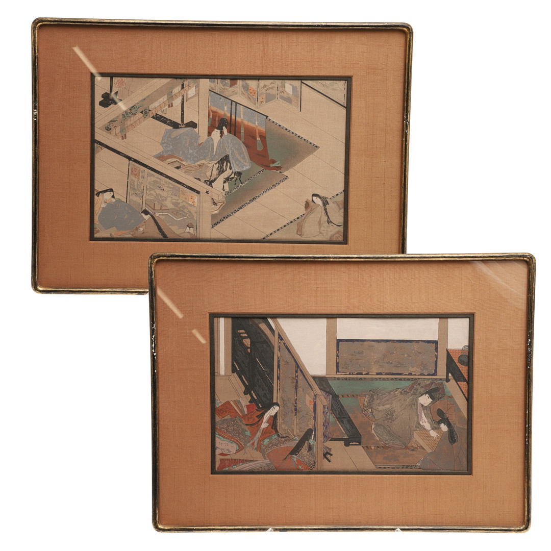 A PAIR OF JAPANESE PRINTS.