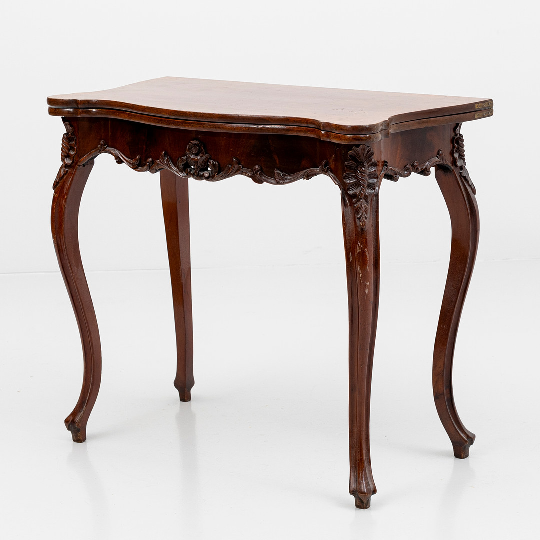 SPELBORD, nyrokoko, 1800-talets andra hälft.
