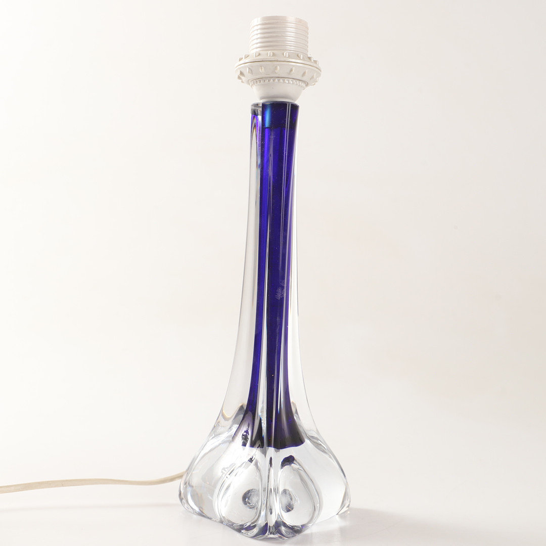 BORDSLAMPA, glas, Paul Kedelv, Flygsfors.