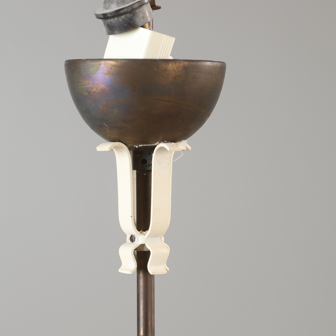 TAKPLAFOND med glaskupa, 1930/1940-tal.