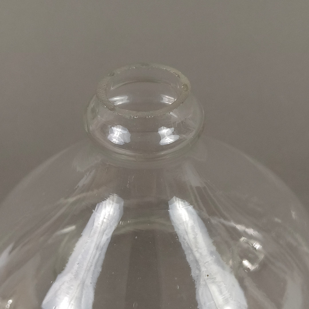 Antike FLIEGENFALLE - 19.Jh., wohl Lauschaer Glas.