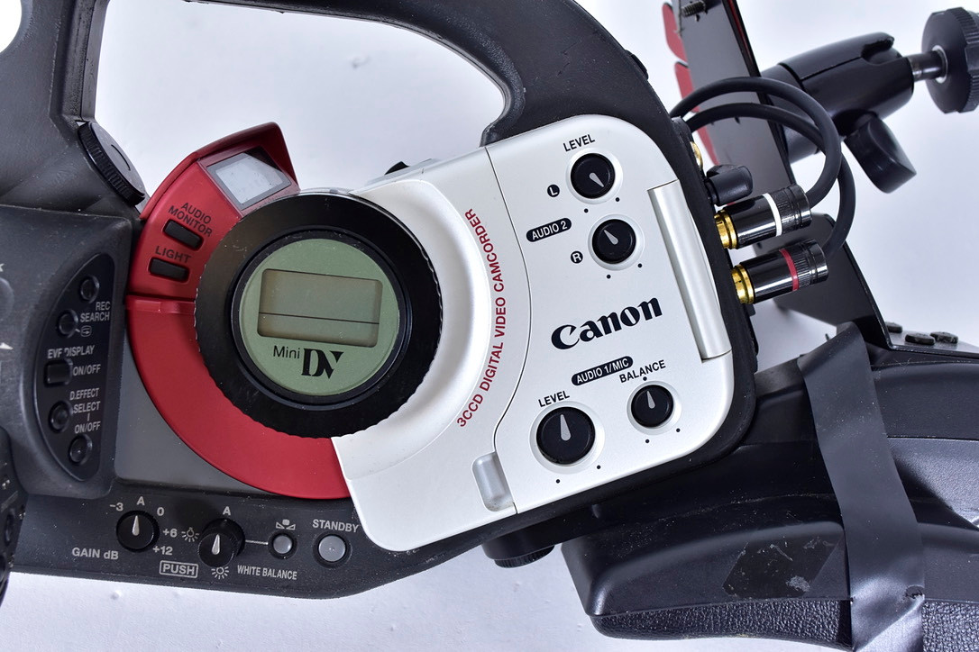 VIDEOKAMERA, Canon XL H1, med 2 objektiv.