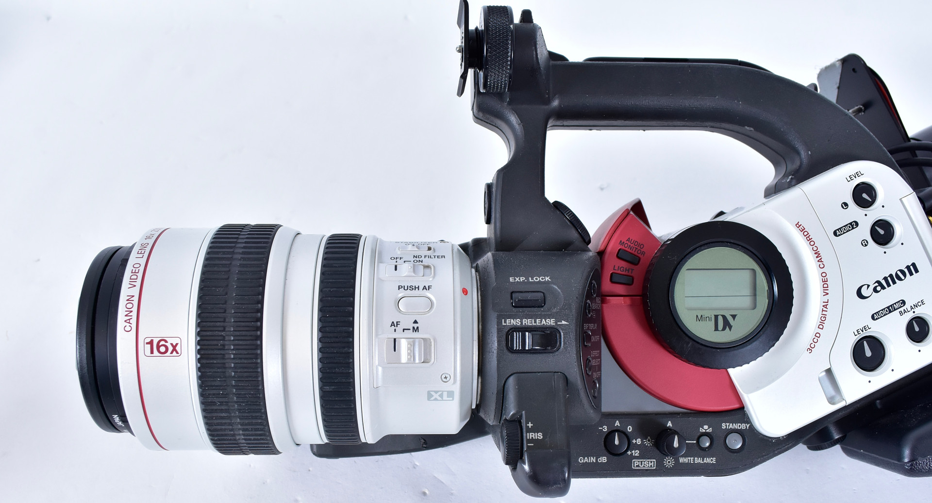 VIDEOKAMERA, Canon XL H1, med 2 objektiv.