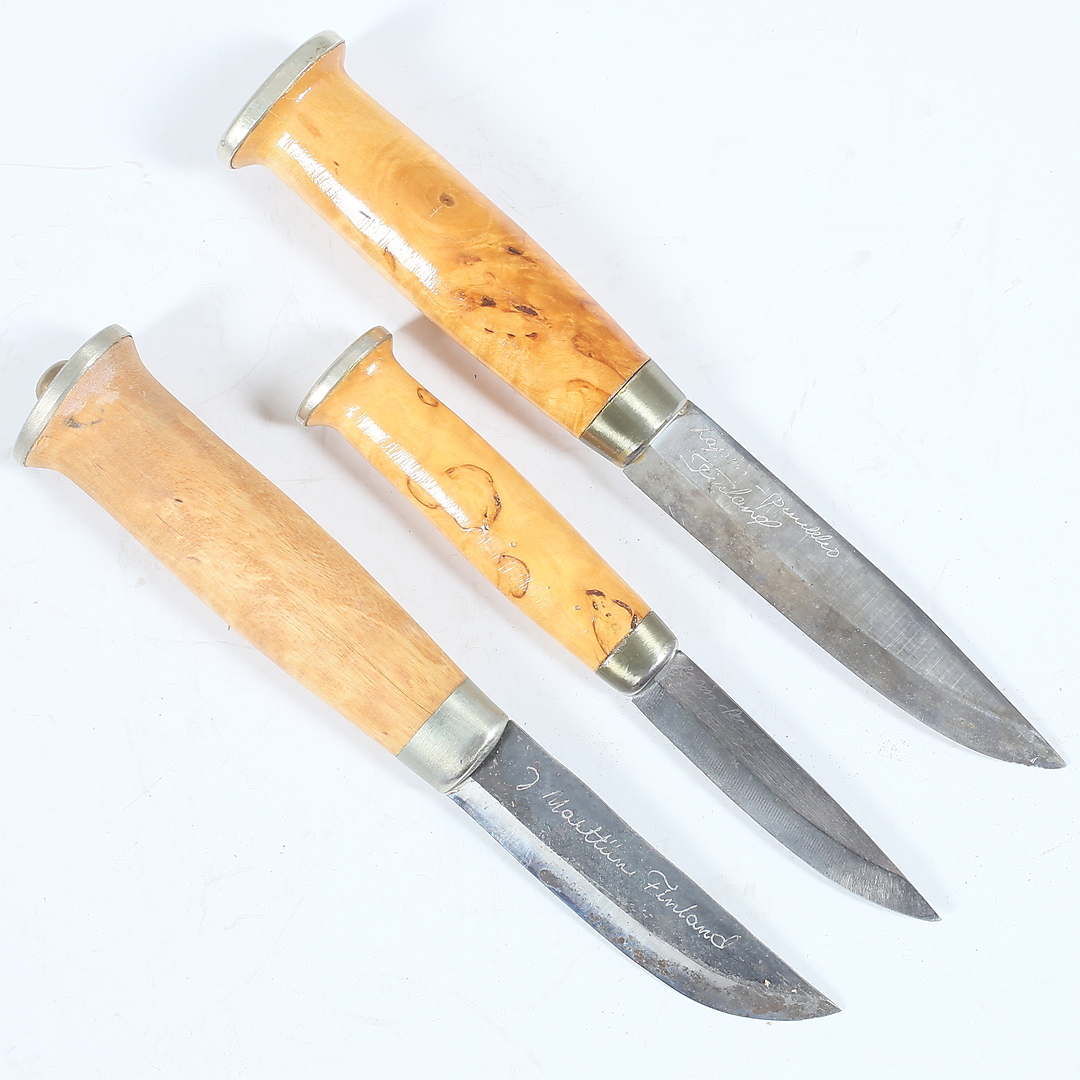 Images for 827063. KNIFE and DOUBLE KNIFE, Janne Marttiini and Lapin Puukko, Finland, 1900s