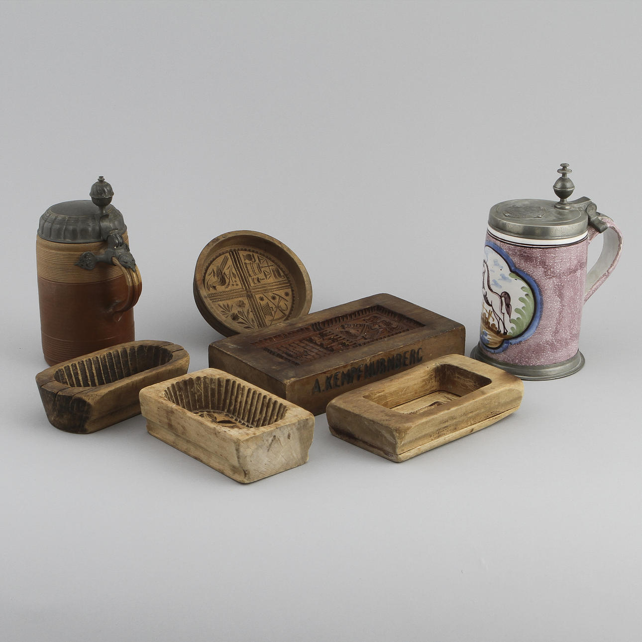 DIVERSE, 7 delar, ostformar och stop.