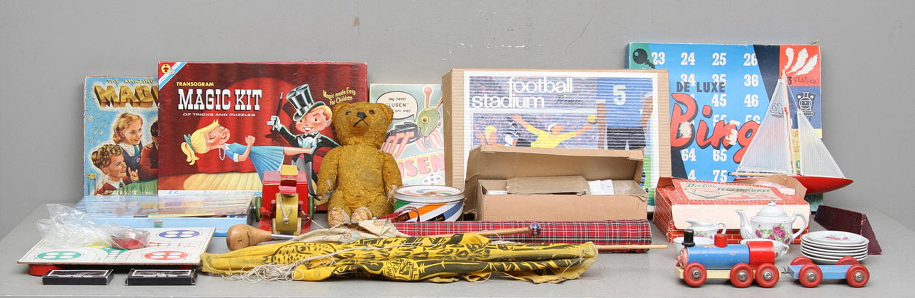 LEKSAKER och SPEL, 1900-talets andra hälft.