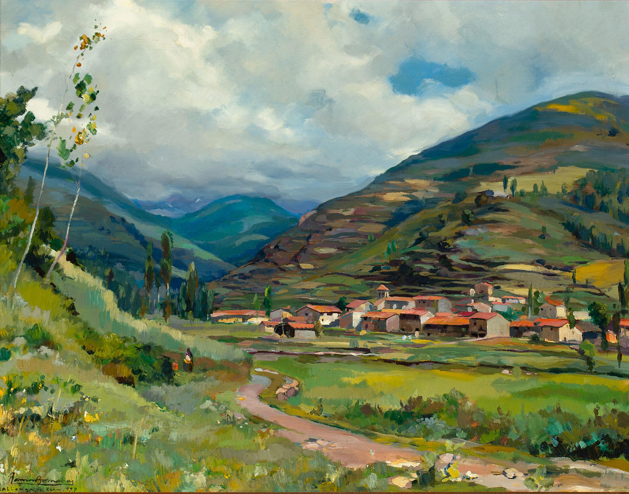 RAMON BARNADAS. "Camí de Villalonga".