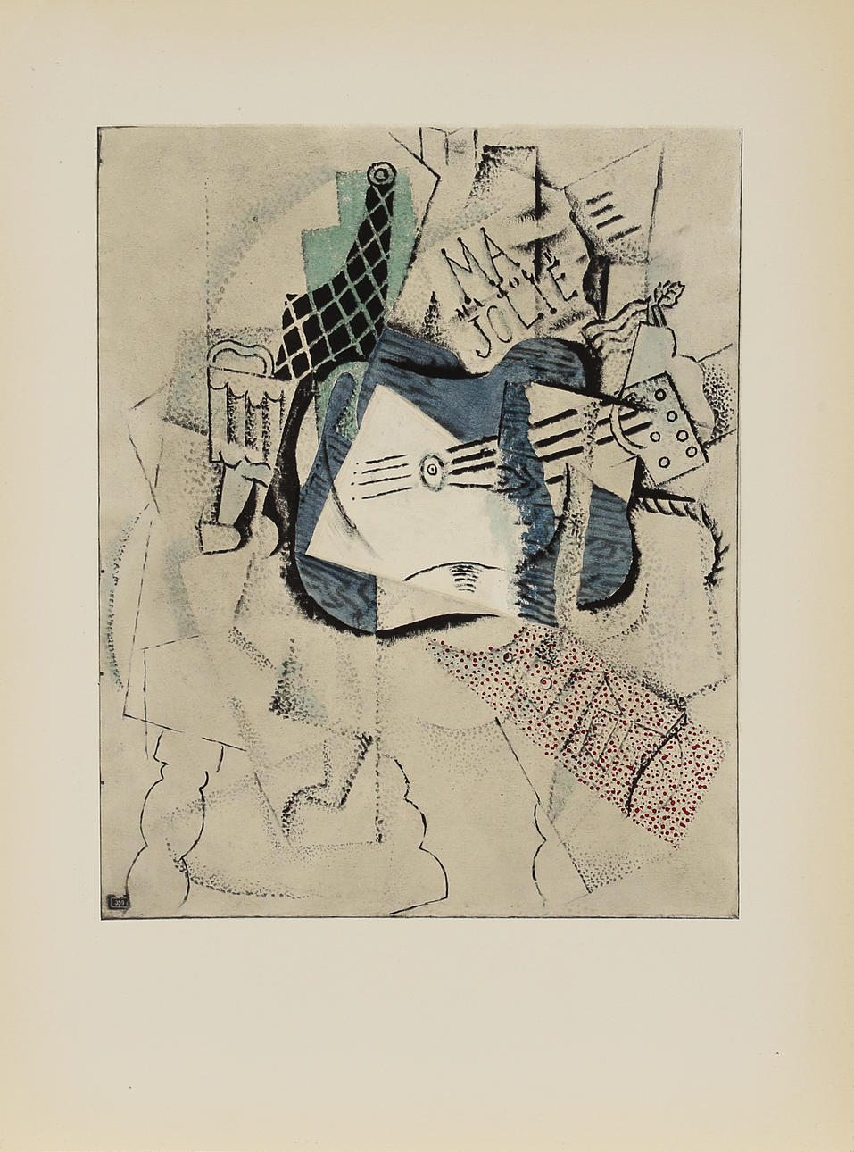 PABLO PICASSO. "Ma jolie".