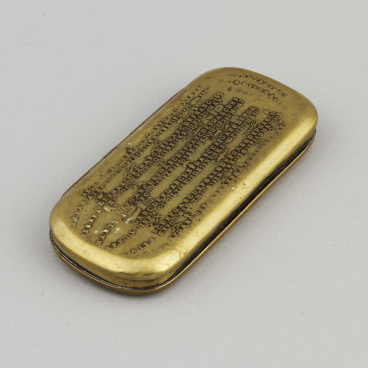 KALENDERDOSA, Carl Norman, Bjurfors 1787.