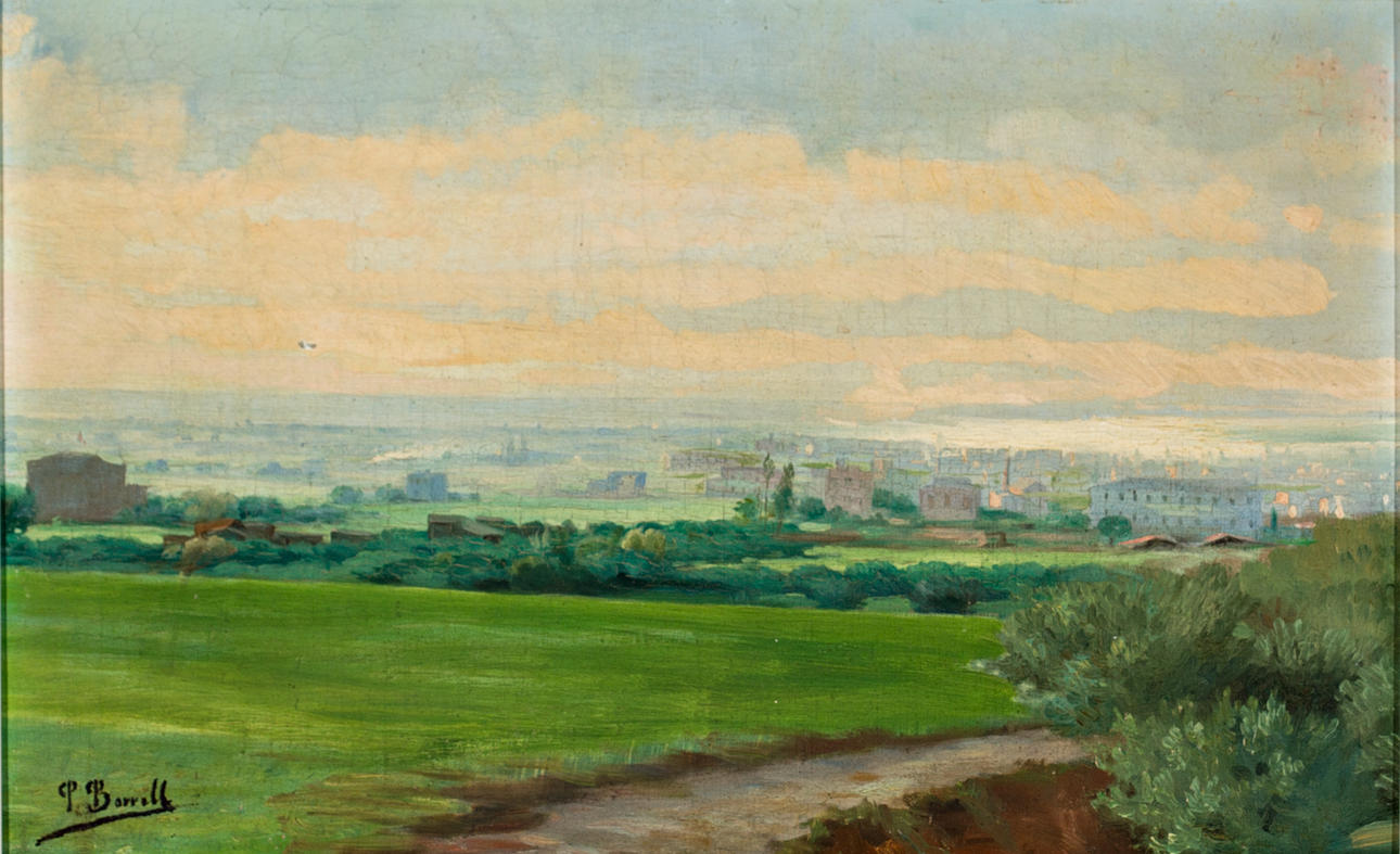 PERE BORRELL DEL CASO. Paisaje.