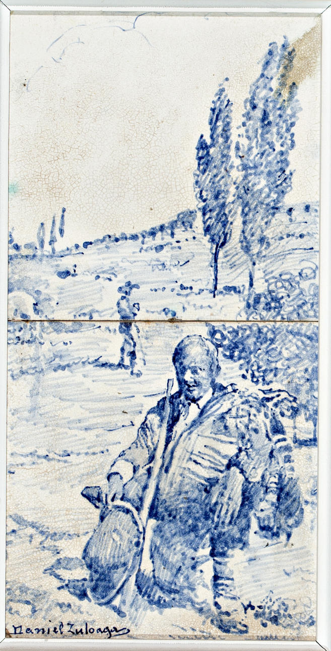 DANIEL ZULOAGA BONETA. Castiliansk landskab.