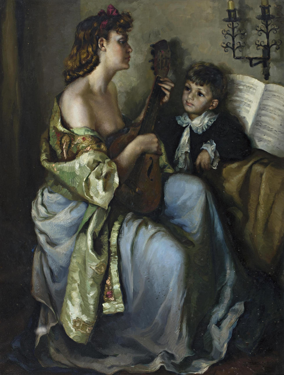 FRANCISCO RIBERA. Musikstunde.