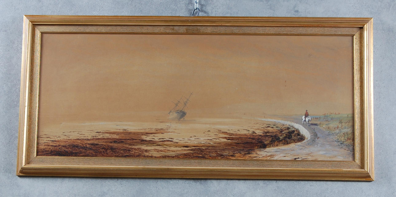 JOHN ROBERT MATHER (1848-1916). akvarell, signerad.