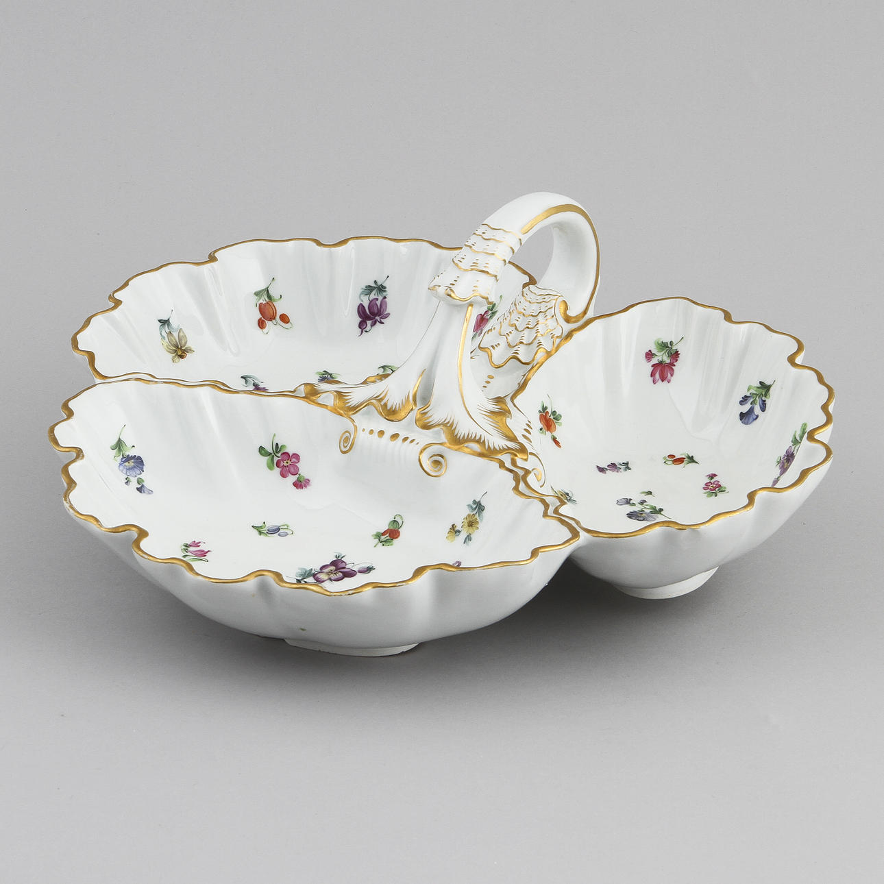 SKÅL, porslin, Meissen , 18/1900-tal.