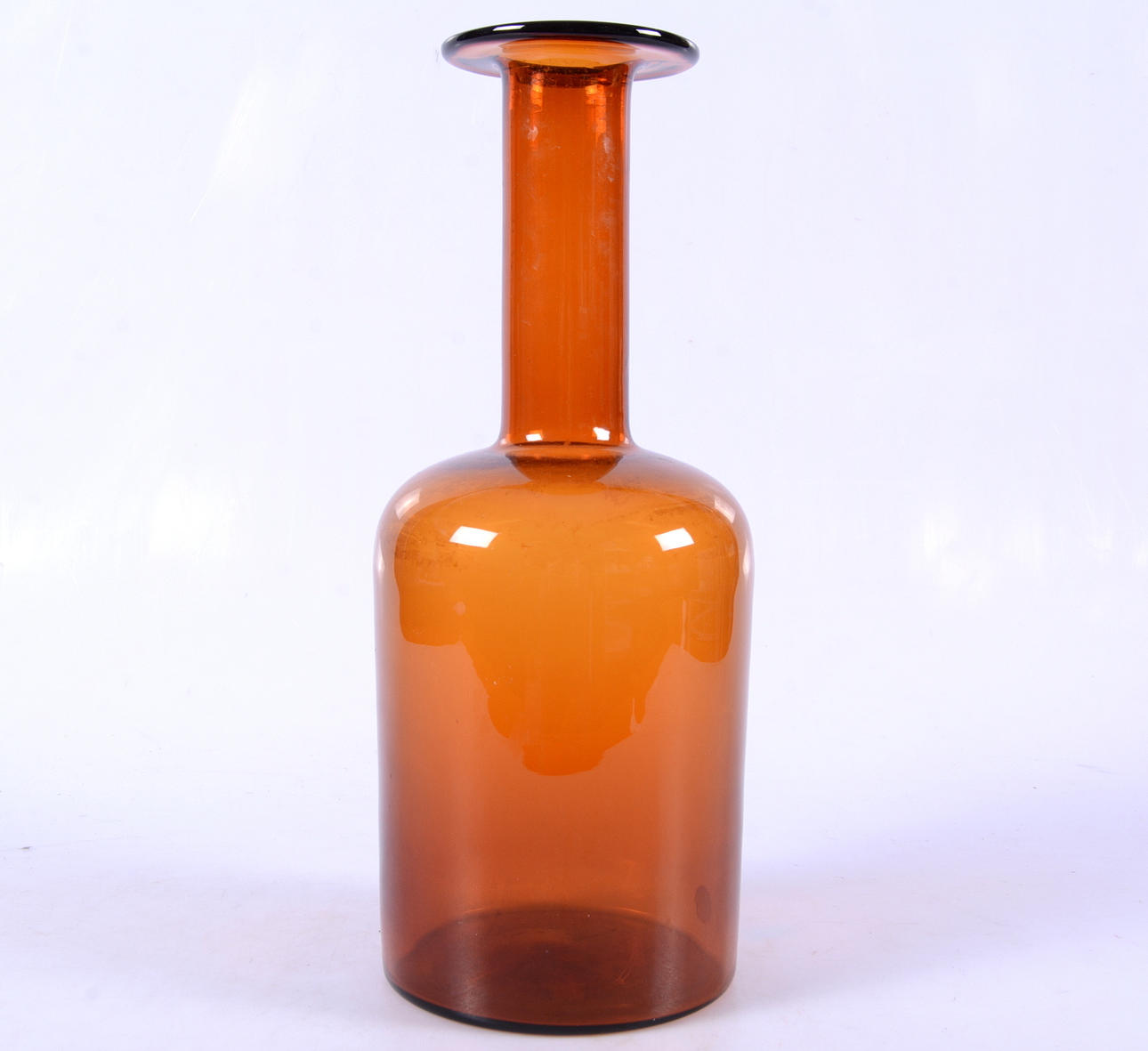 VAS, glas, Otto Bauer för Holmegaard, 1900-talets andra hälft.