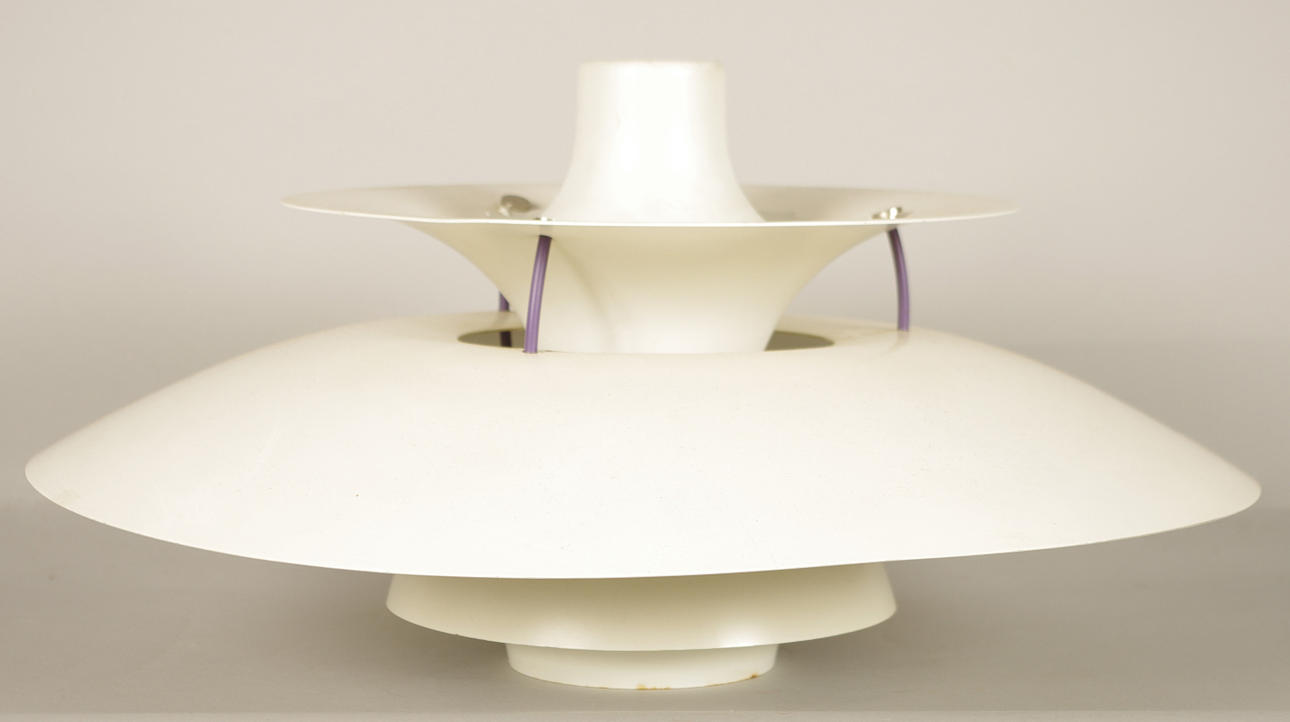 TAKLAMPA, "PH 5" Poul Henningsen för Louis Poulsen.