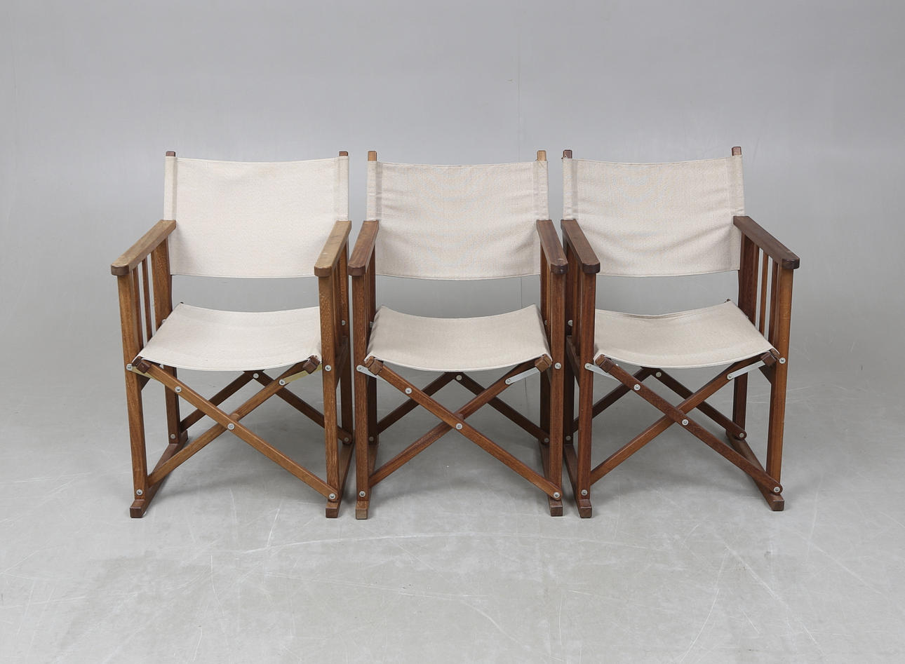 DIRECTOR'S CHAIRS, 3 pcs.