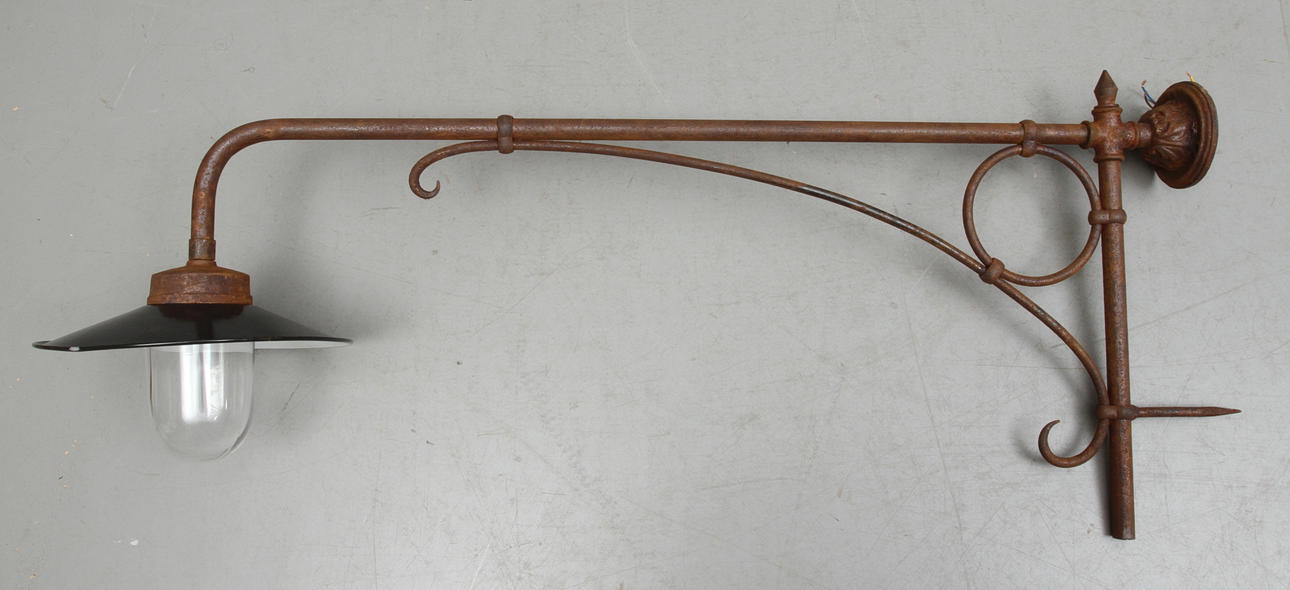 VÄGGARMATUR, för utomhusbruk, smide.