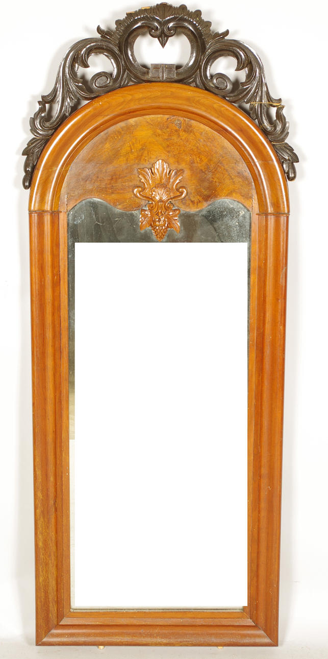 SPEGEL, mahogny, nyrokoko.