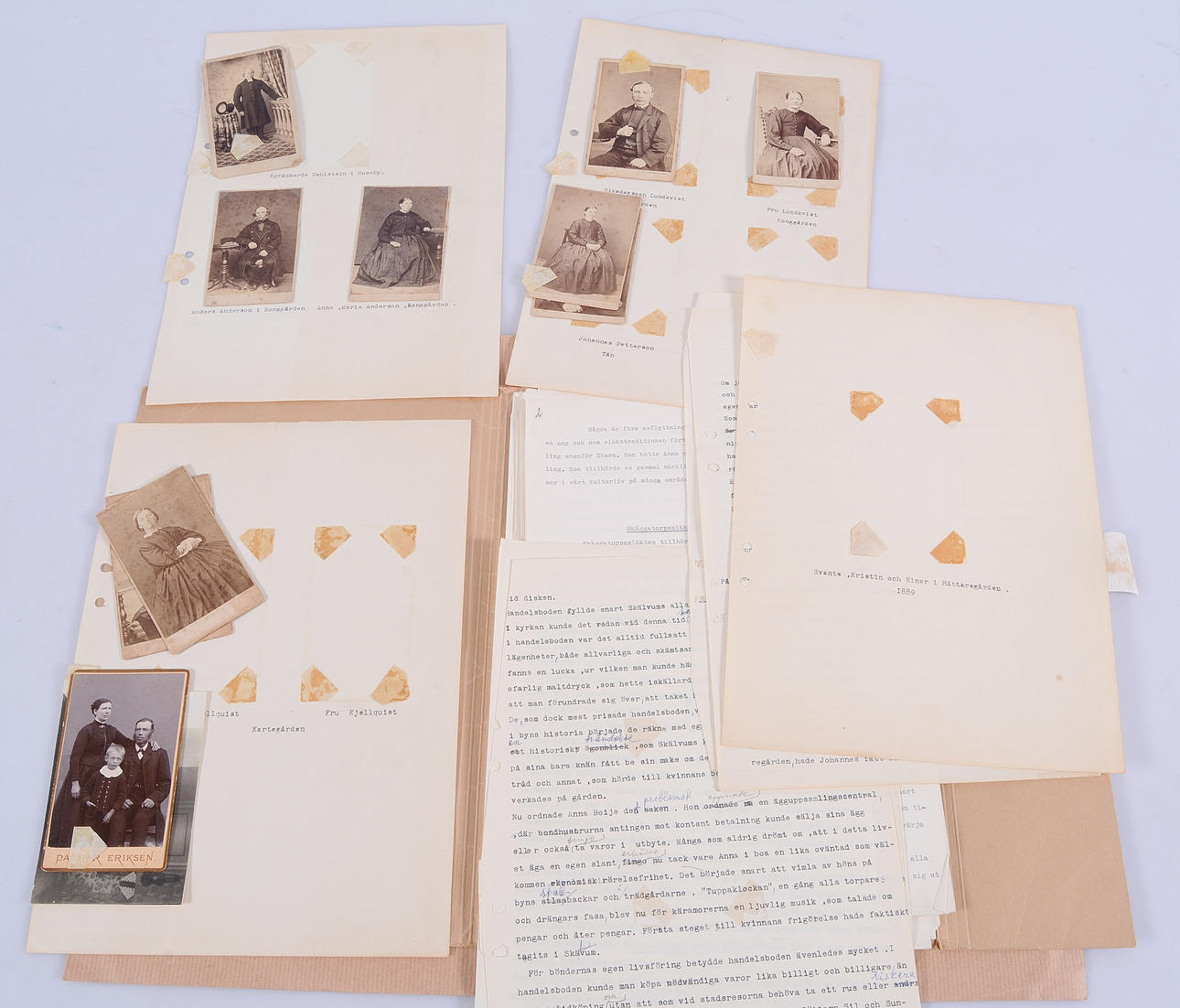 PARTI SLÄKTHISTORIA.