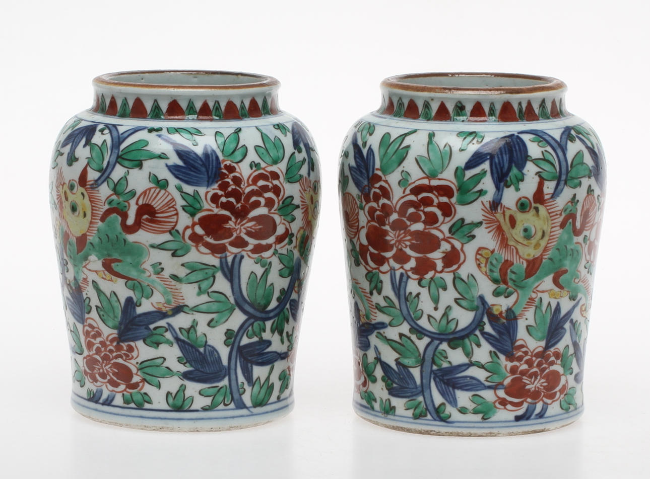 VASER, ett par, porslin, Kina.