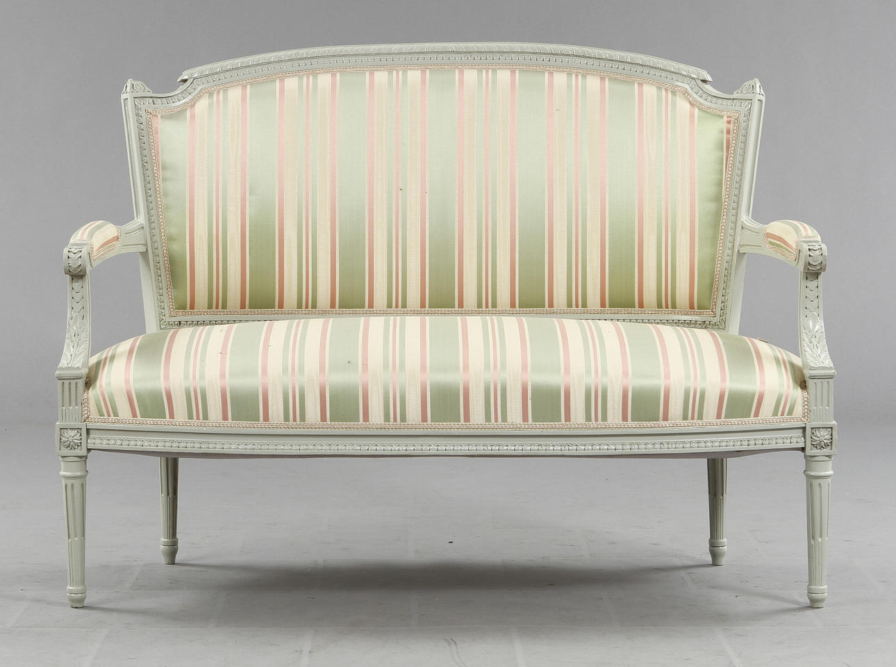 SOFFGRUPP, 4 delar, gustaviansk stil, 1900-tal.