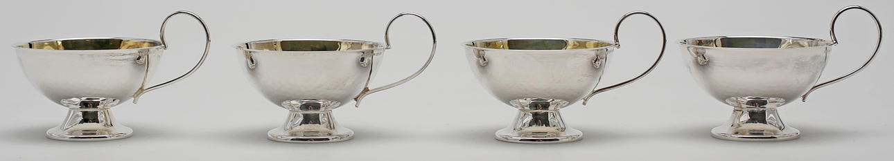 PUNCHKOPPAR, 4 st, silver, CESON, Göteborg, 1992.