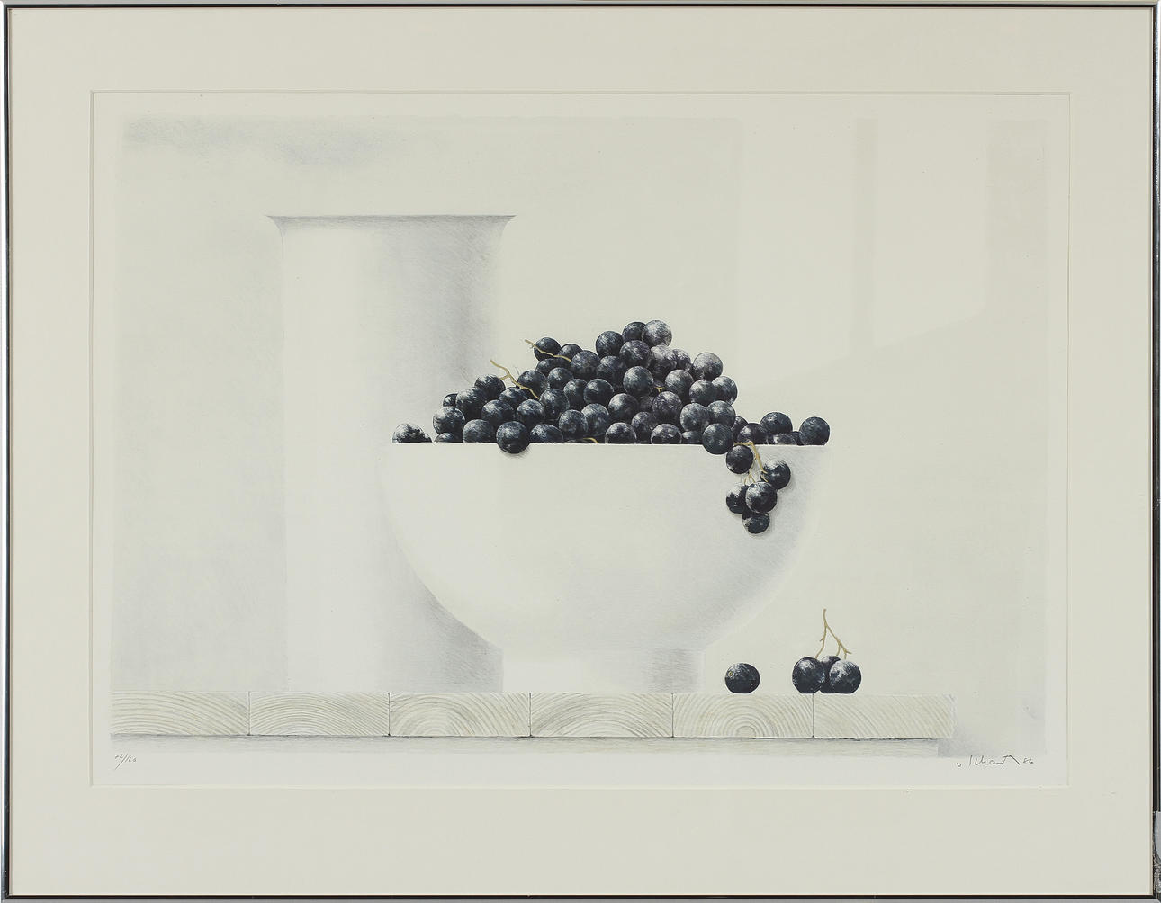 PHILIP VON SCHANTZ, färglitografi, sign o numr 72/160.