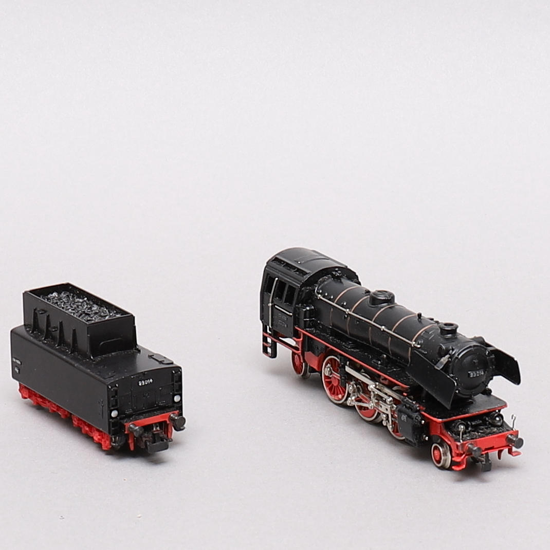 DAMPLOKOMOTIV & VOGN, Märklin, 3005, Tyskland.