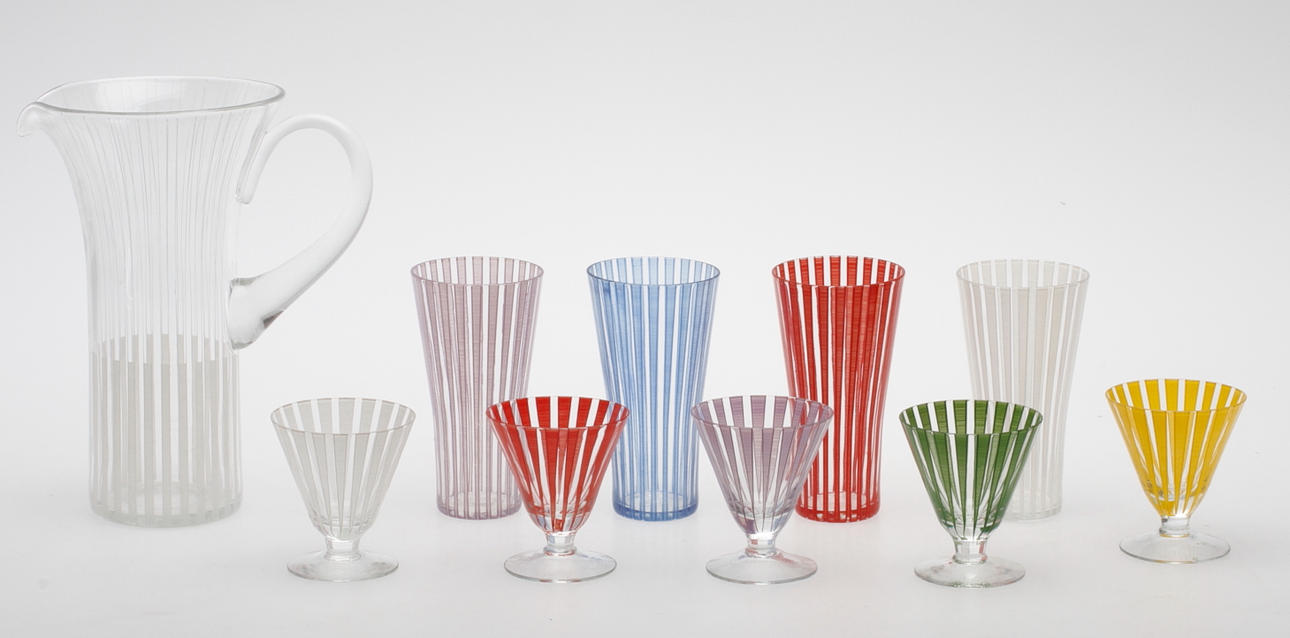 GLAS, 4 + 5 + 1 st, "Strikt" Bengt Orup Johansfors.