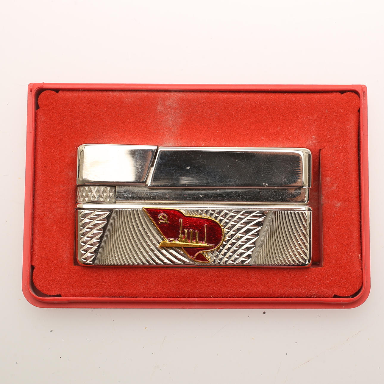 LIGHTER, metal, Soviet, CCCP.