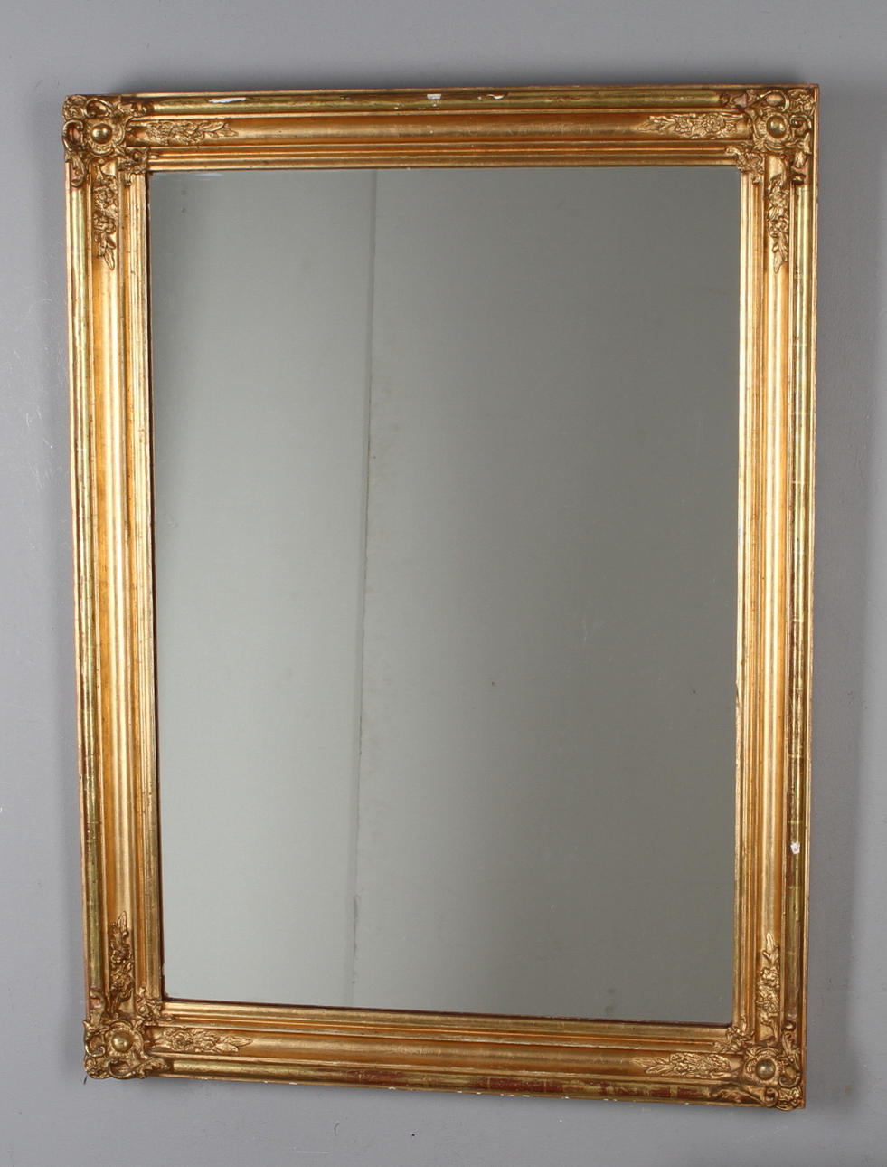 RAM, med spegelglas, 18/1900-tal.