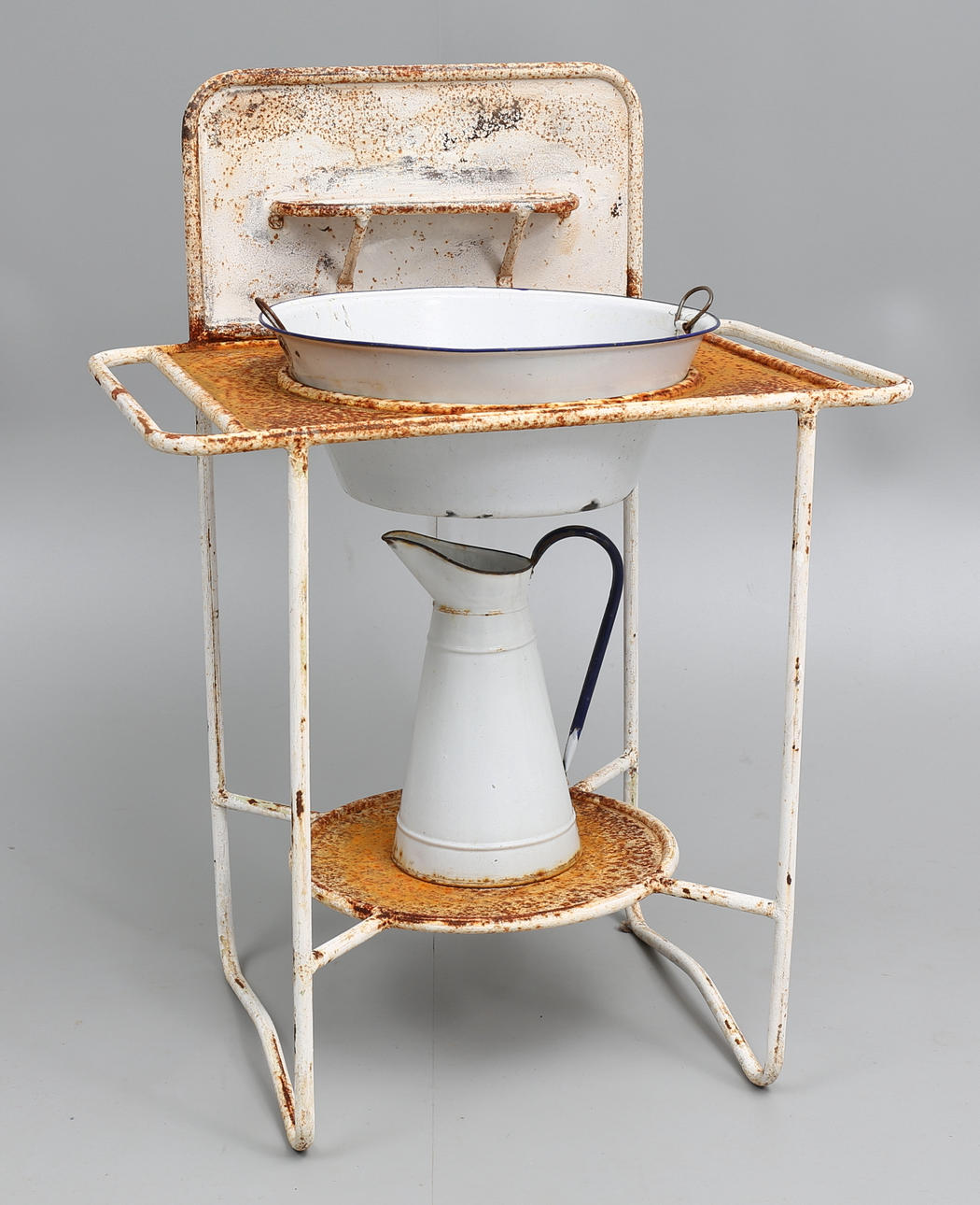 TVÄTTSTÄLL, metall, emalj, 1900-tal.