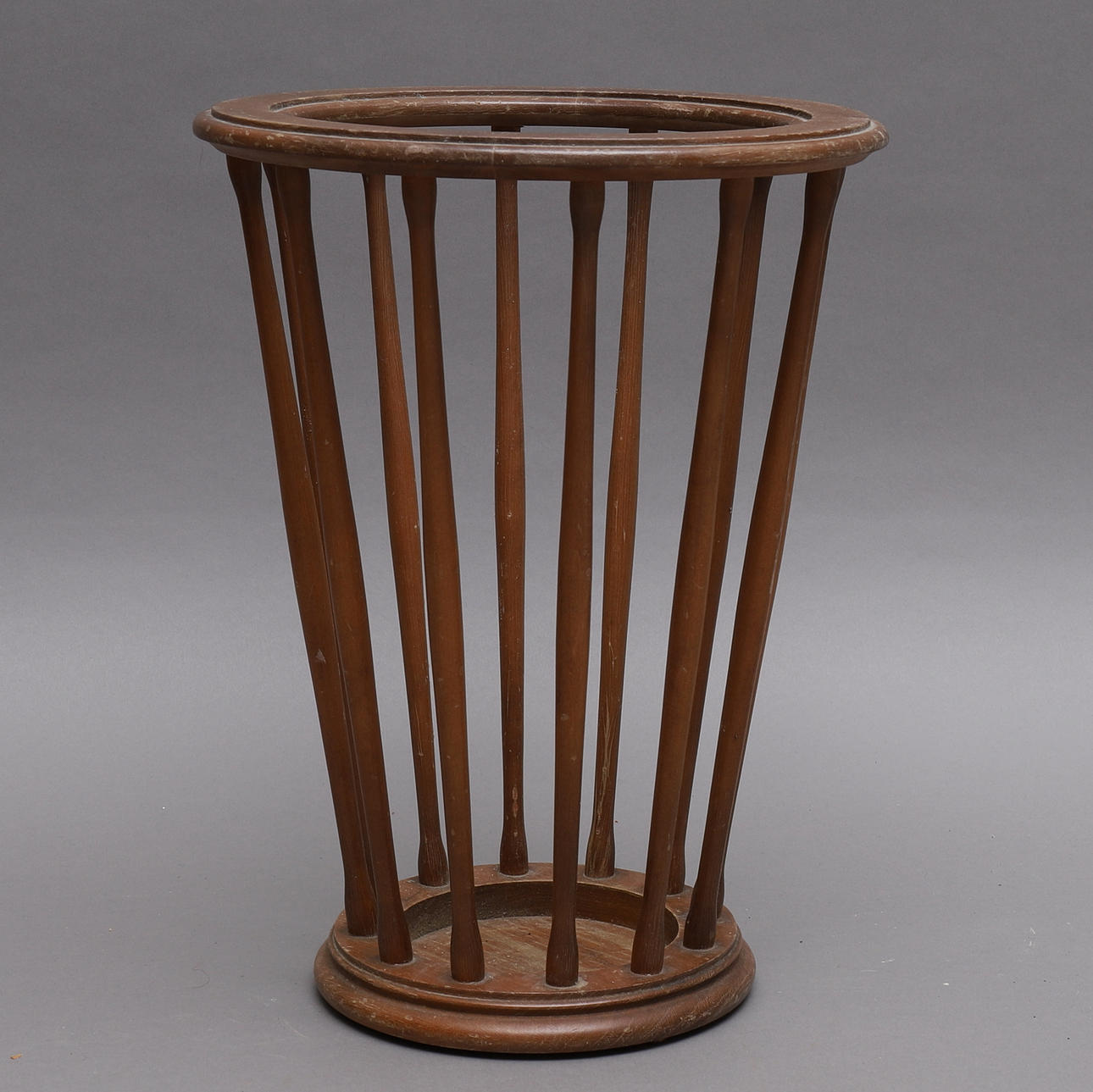 SCHIRMSTÄNDER, Holz, hohnert.