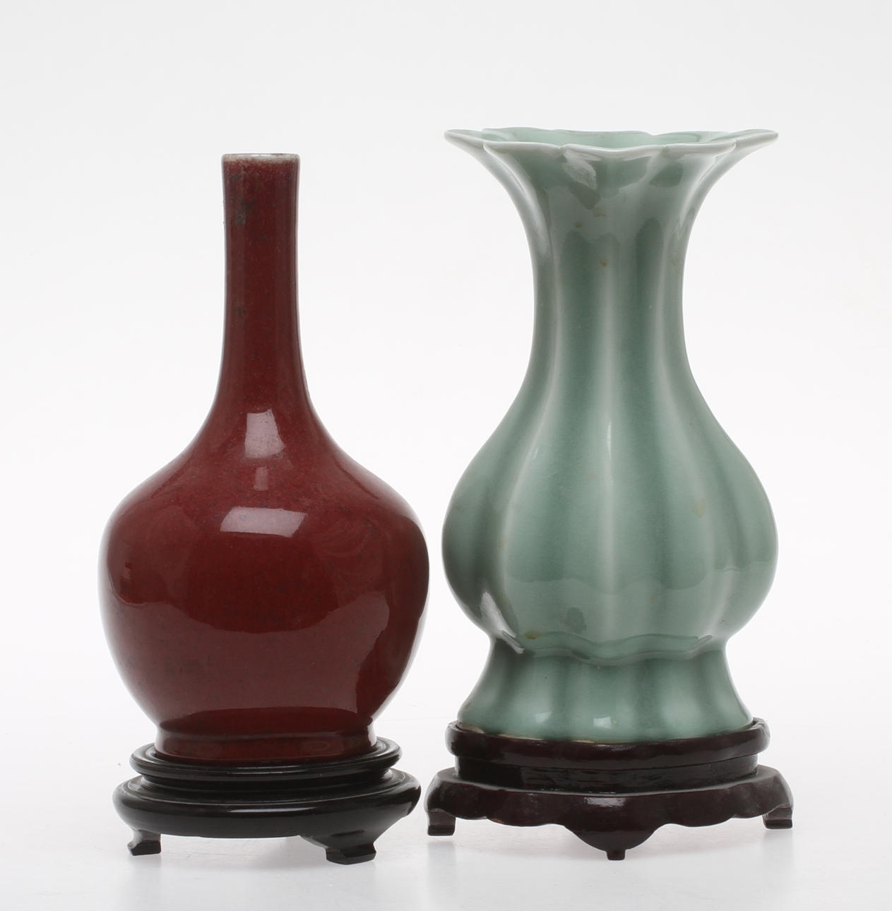 VASER 2 st, keramik, orientaliska.