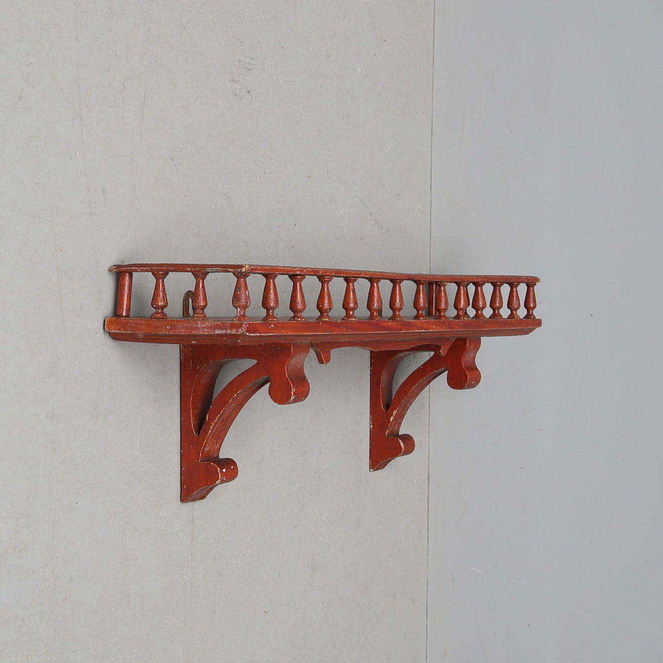 WALL SHELF, Art Nouveau, around 1900.