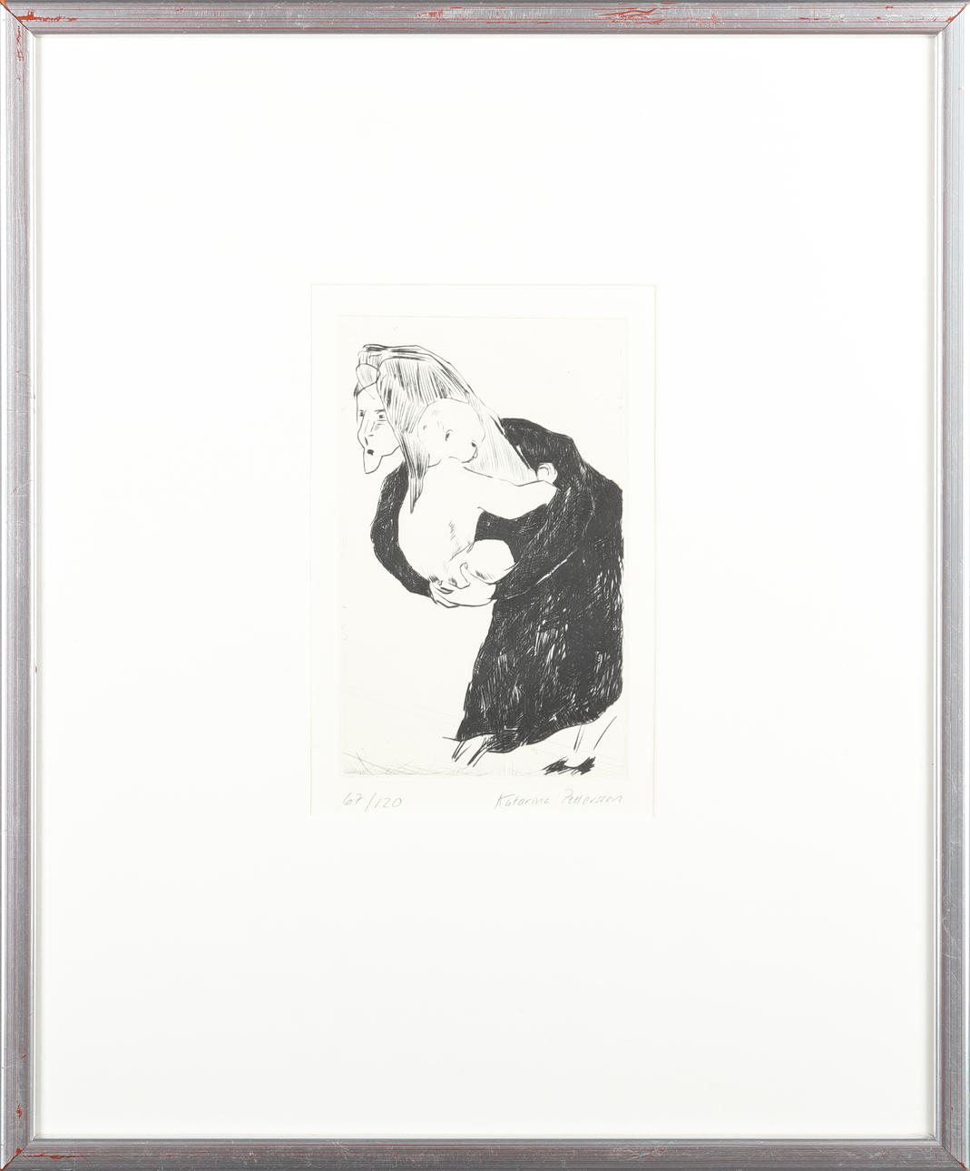 KATARINA PETTERSSON. etching, signed, numbered 67/120.