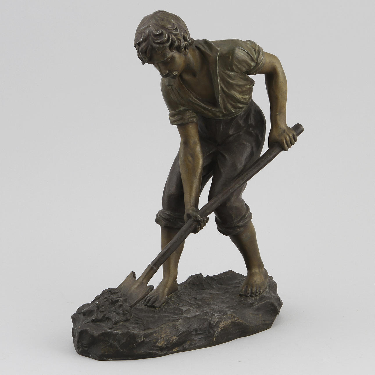 ARISTIDE DE RANIERI. Skulptur, signerad. 1800/1900-tal.