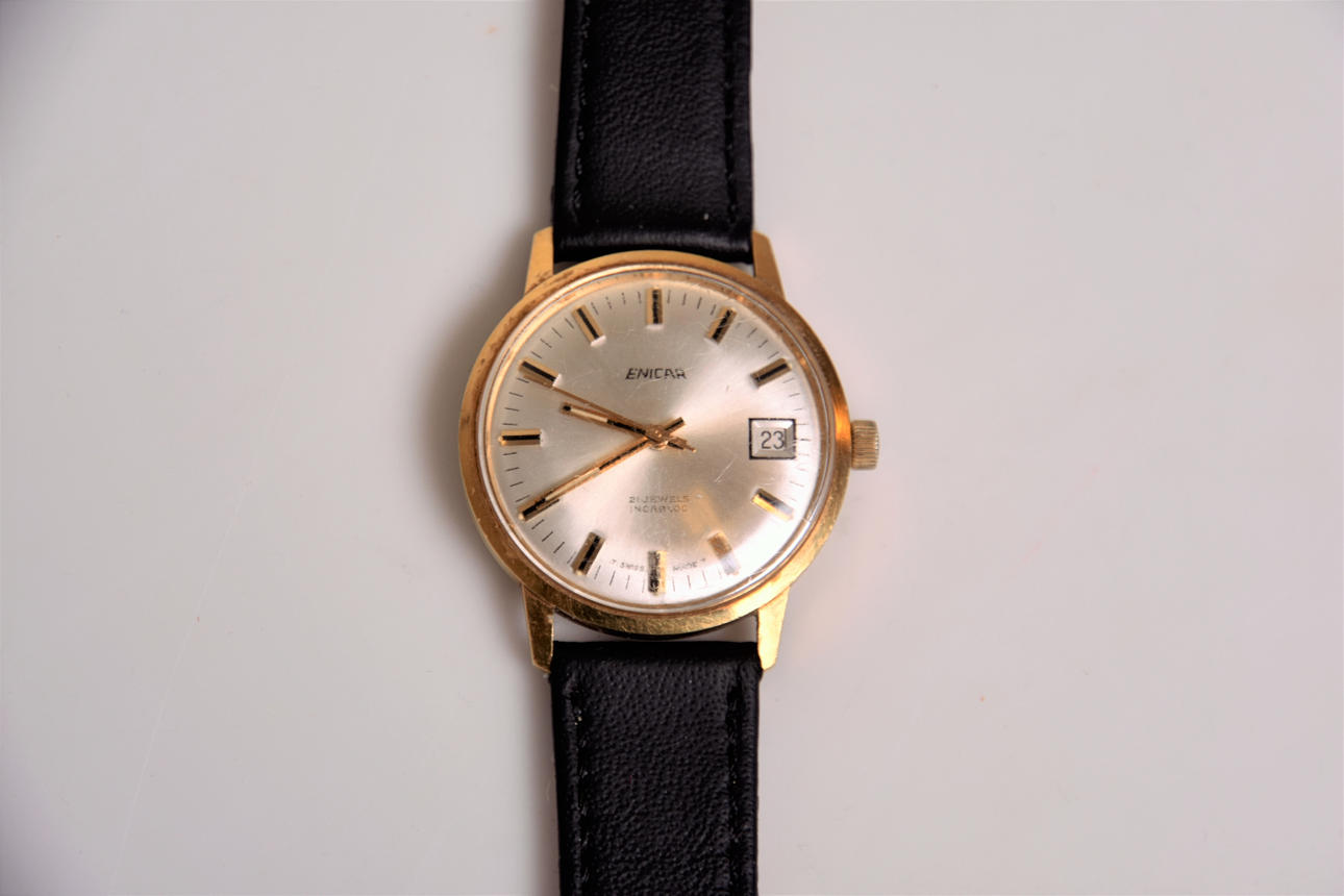 MEN'S BRACELET 18k gold Enicar.