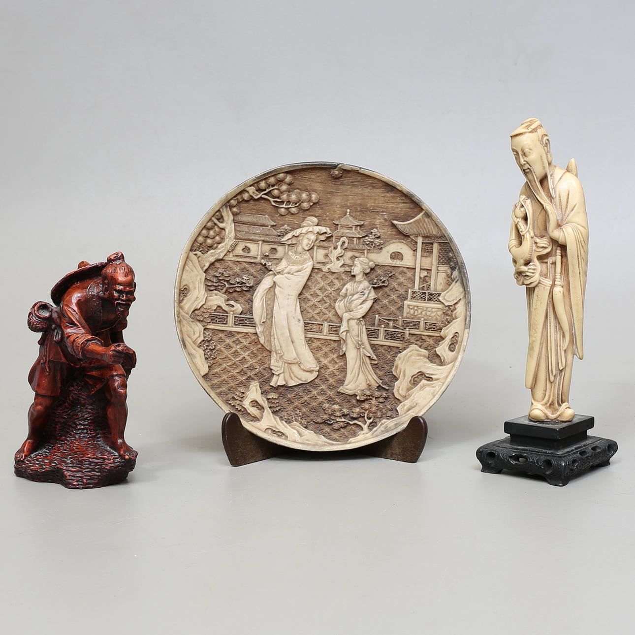 FIGURAS, plastilina, China, 1900.