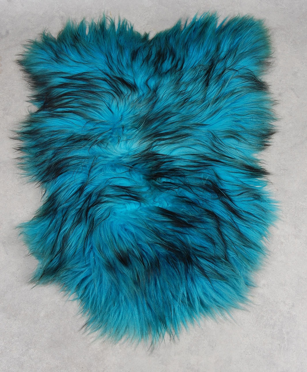 PLÄD, fårskinn, 1960-70-tal.