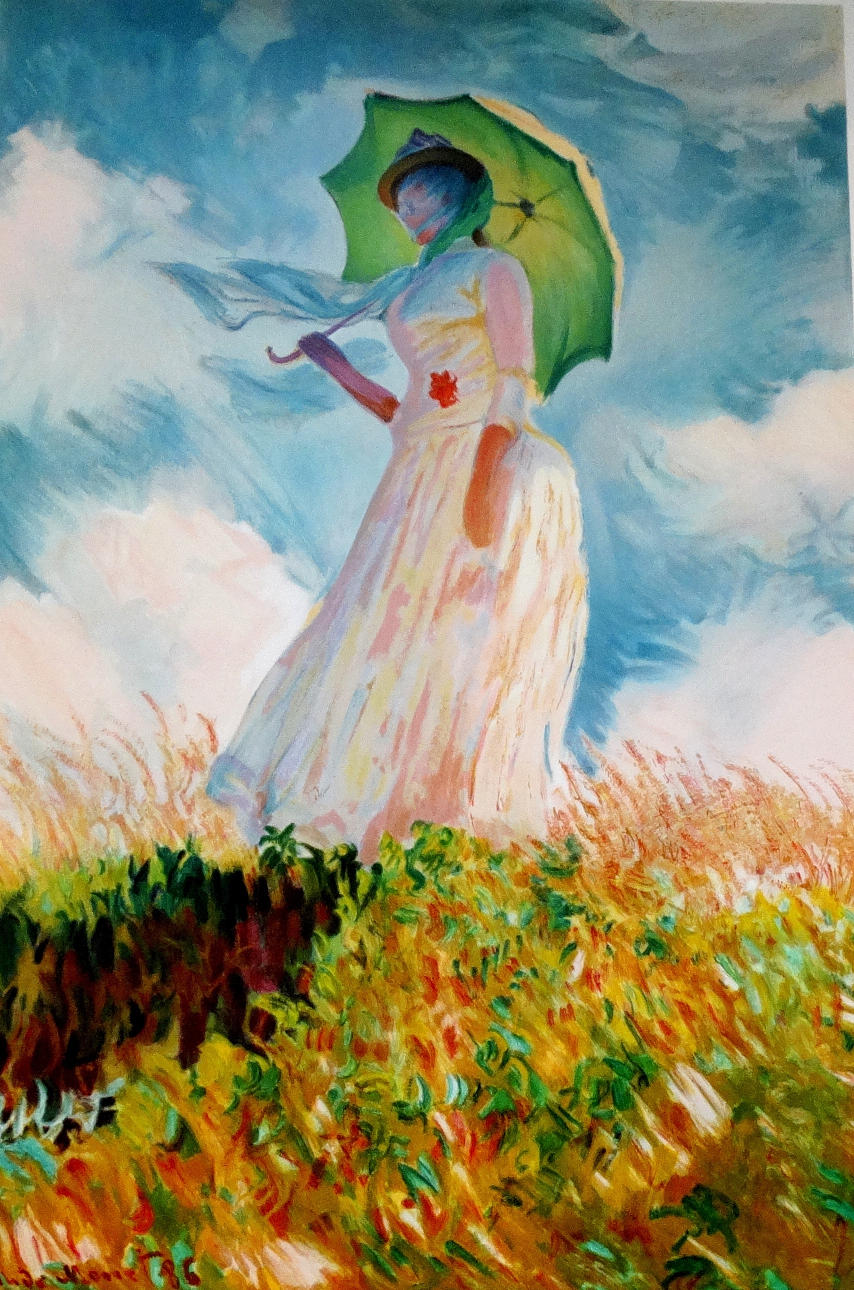 CLAUDE MONET: farvelitografi, 1988.