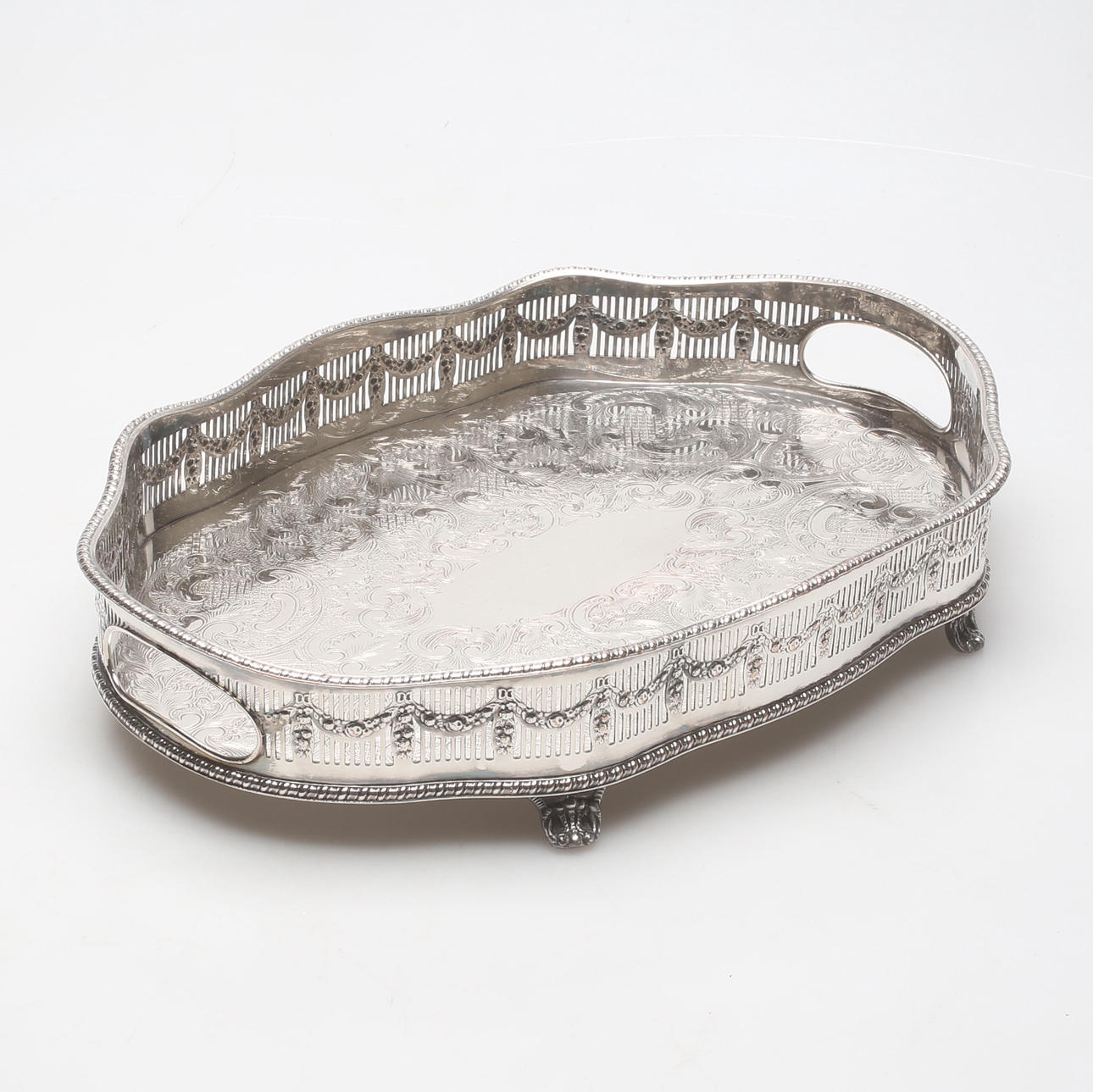 BRICKA, silver plated copper, Sheffield, England.