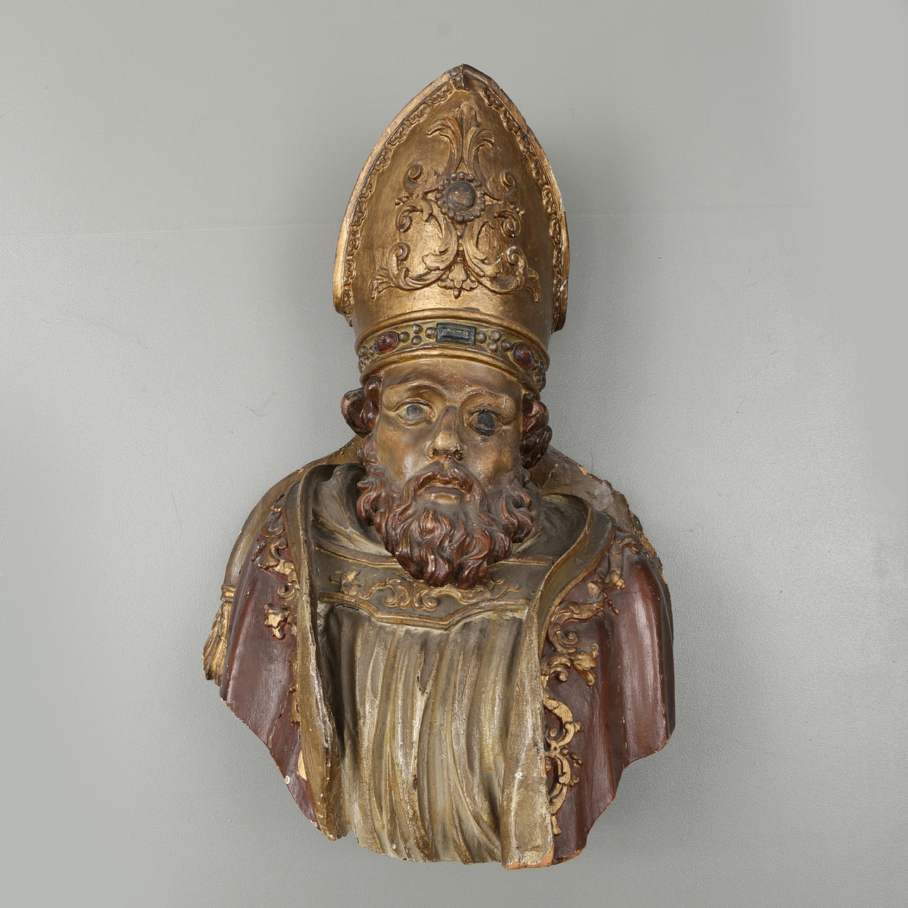 BYST, bemålat trä, 16/1700-tal.