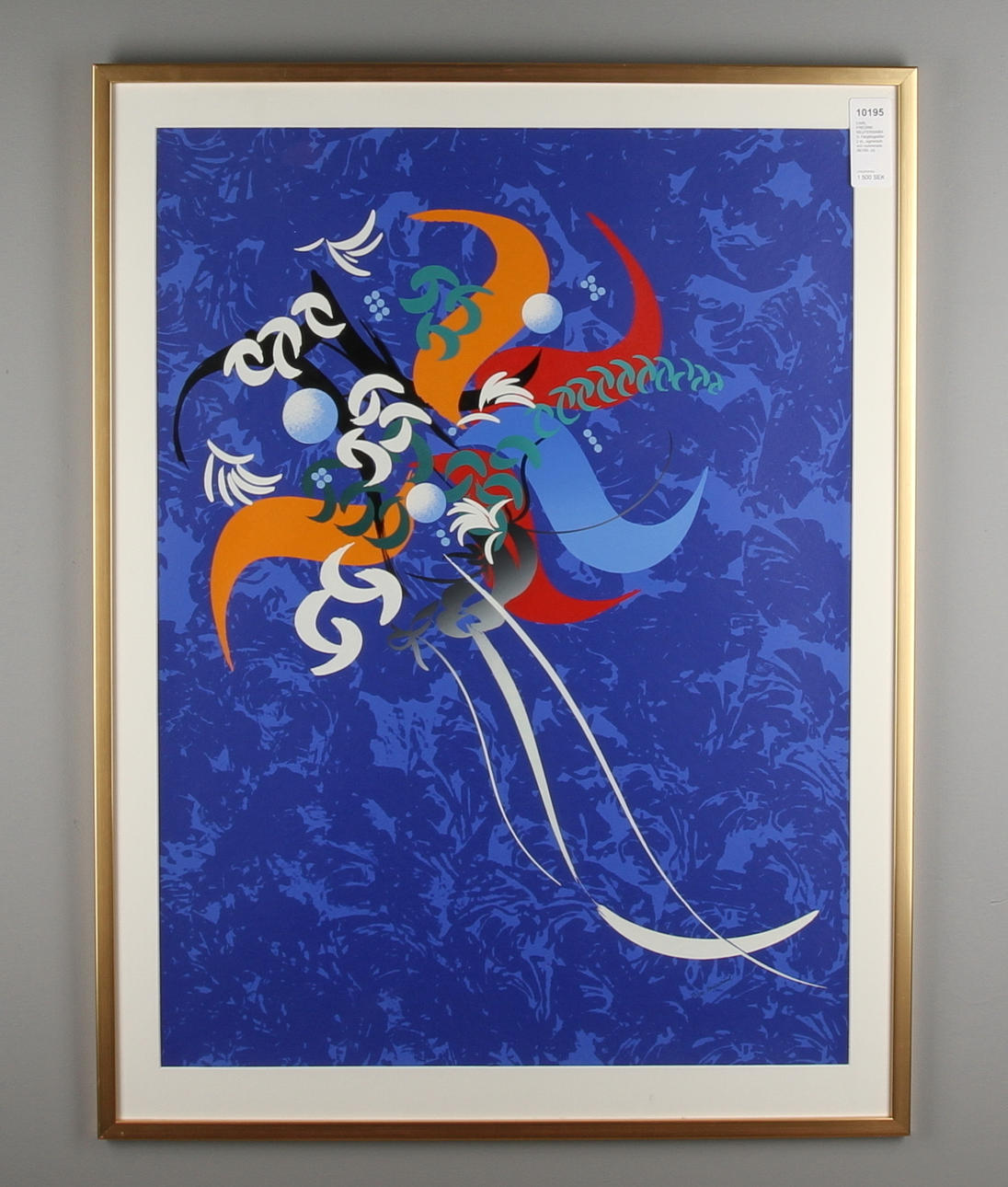 CARL FREDRIK REUTERSWÄRD. Färglitografier 2 st., signerade och numrerade 38/100.