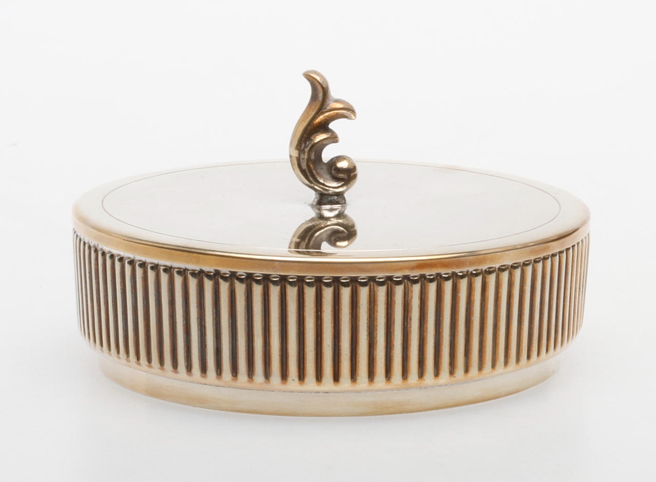 LOCKASK, nysilver, Swedish Grace, CG Hallberg, 1900-tal.