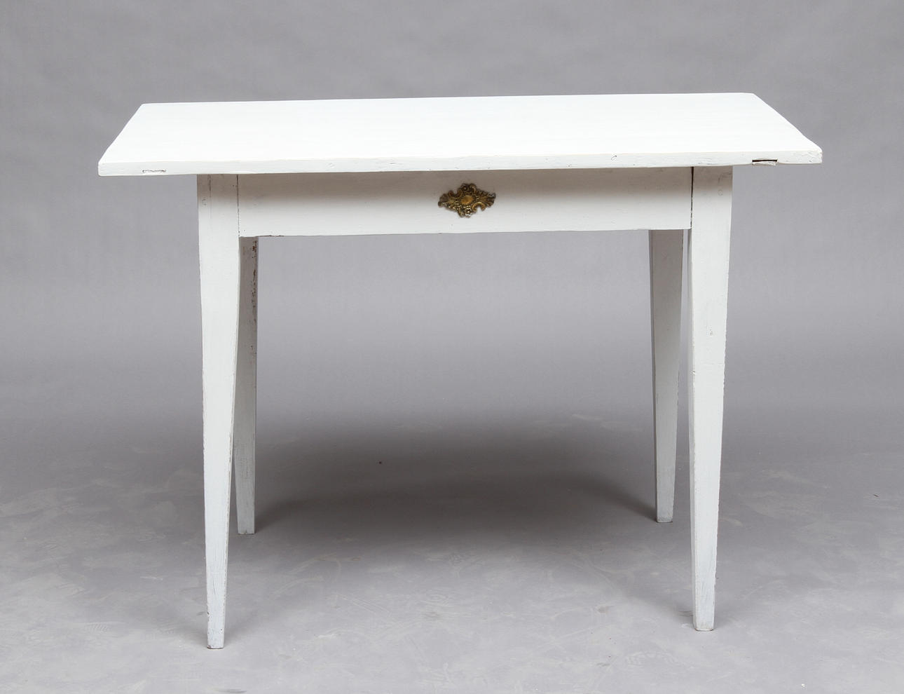 SKRIVBORD, 1800-tal, bemålat.