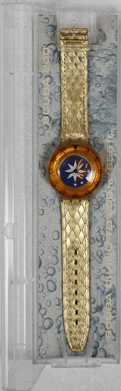 ARMBANDSUR. Swatch, i orginalförbackning, 1990-tal.